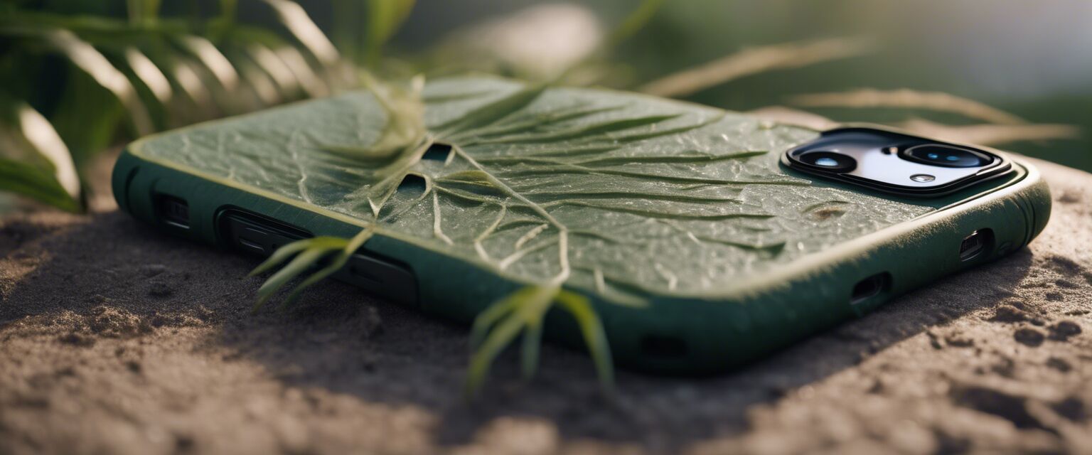 Biodegradable phone case