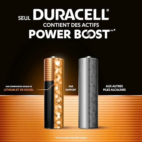 Duracell Power Boost battery comparison with other alkaline batteries.