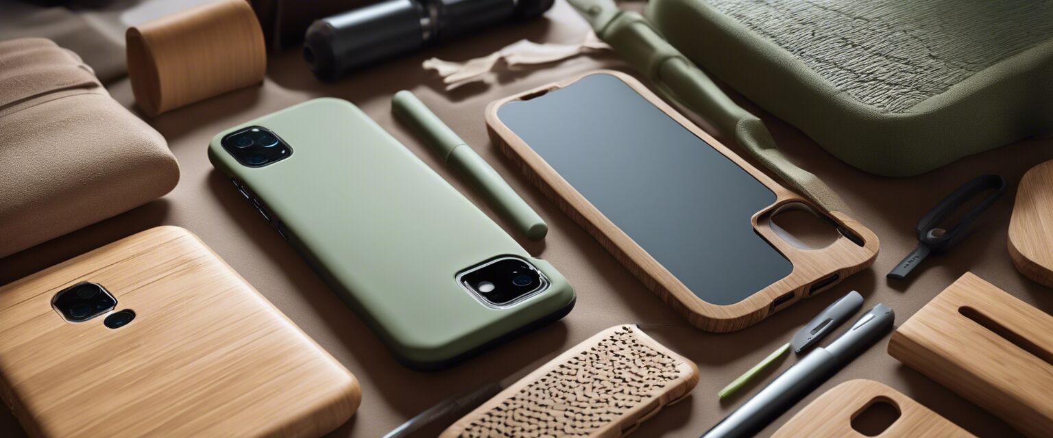 Eco-friendly materials for phone cases