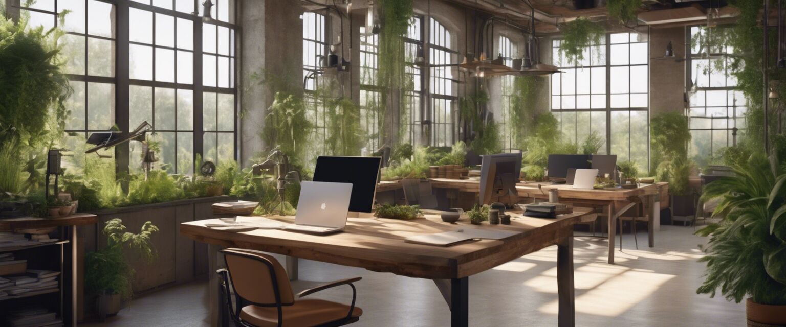 Sustainable production workspace