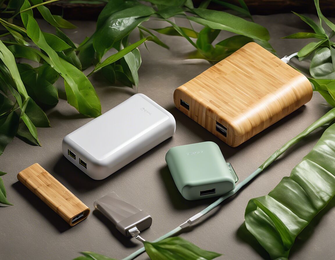 Sustainable charging accessories